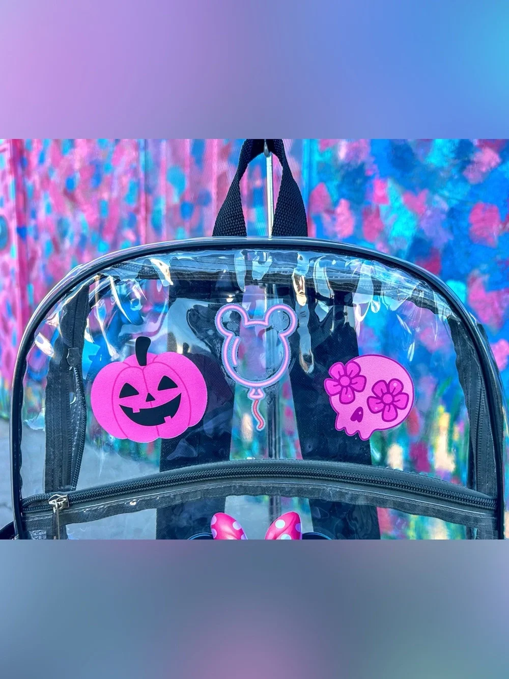 MINNIE MOUSE & Friends Clear Backpack 15”